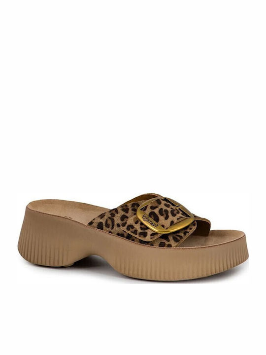 Fantasy Sandals Δερμάτινα Γυναικεία Σανδάλια An...