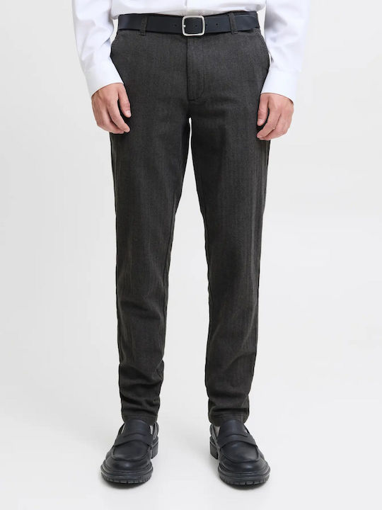 Hose Chino in Schlanker Passform Dark Grey