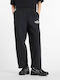 Sweatpants Wide Fleece Black