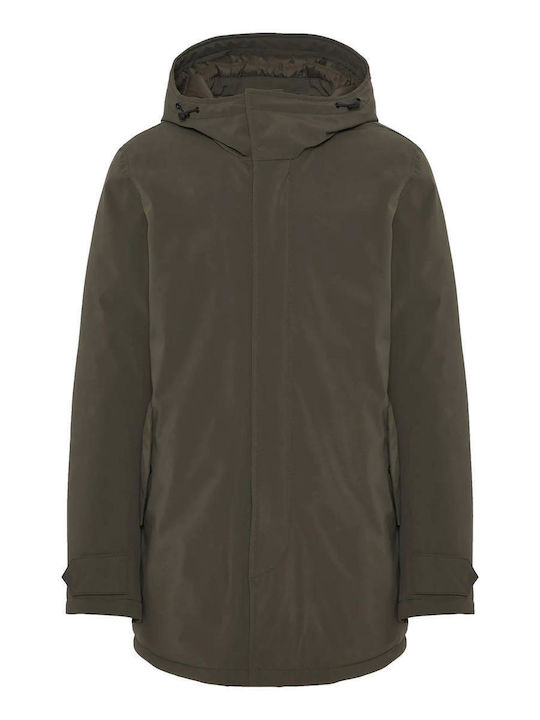 Χειμωνιάτικο Μπουφάν Παρκά Dusty Olive Green