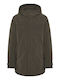 Χειμωνιάτικο Μπουφάν Παρκά Dusty Olive Green