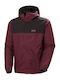 Fleece Jacket Waterproof and Windproof Burgundy