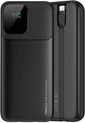 Recci RPB-P68 20000mAh 22.5W Μαύρο Recci RPB-P68 20000mAh 22.5W Μαύρο