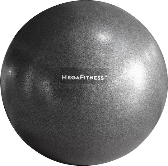 MegaFitness Mini Μπάλα Pilates 25cm σε Μαύρο Χρώμα