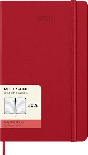 Moleskine Ημερήσιο Planner 2026 13x21εκ. (Διάφορα Σχέδια)