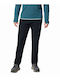 Columbia Trail Omni-heat Pant Ανδρικό Μακρύ Παντελόνι Πεζοπορίας Μαύρο