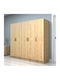 Пет врати Гардероб Vivian Natural Beech 200x51.8x181см