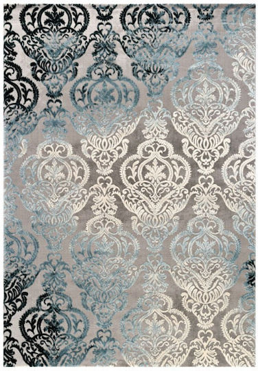 Tzikas Carpets 23014-953 Synthetisch,Polyester/Cotton/Leather Blue Tzikas Carpets 23014-953 Synthetisch,Polyester/Cotton/Leather Blue
