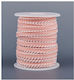 Pink Herringbone Ribbon 10mm 20 Meters