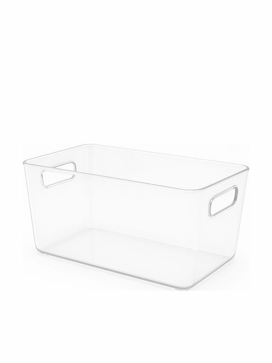 Ankor Plastic Cutie de Depozitare cu Capac Transparent 28.5x19.8x15.3cm 1buc