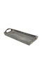 Atmosphera Rechteckig Serviertablett in Gray Farbe 41.5x17.5x3cm 825278 1Stück