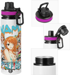 Nami One Piece Metal Water Bottle Aluminium Saf...