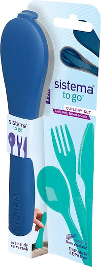 Sistema To Go Set Tacâmuri Husă Albastră