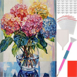 Maaleo Diamond Embroidery Bouquet 40x30cm 26770 18441-0 Maaleo Diamond Embroidery Bouquet 40x30cm 26770 18441-0
