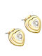 Chiara Ferragni Earrings Gold Plated with Stones