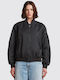Damen Bomberjacke Schwarz
