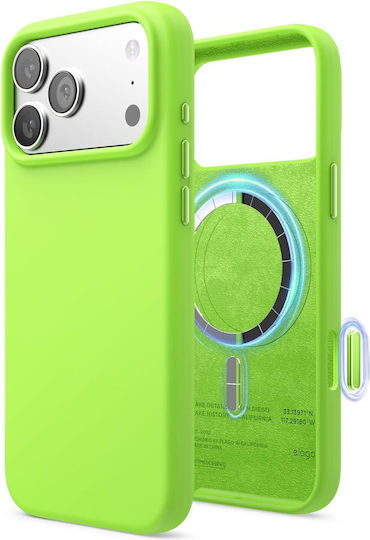 Elago Back Cover Silicone Green (iPhone 17 Pro Max)