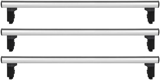 Menabo Bare de Acoperiș Aluminiu 140cm. pentru Ford Tranzit 2016+ (Set cu picioare)