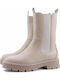 Women's Chelsea Boots Beige
