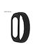 Sonique Armband Stoff Schwarz (Xiaomi Mi Band 3/4/5/6)