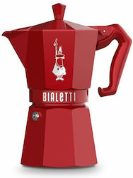 Moka Μπρίκι Espresso Κόκκινο