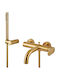 Armando Vicario Mixing Bathtub Shower Faucet Complete Set Bronze