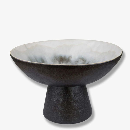 Mette Ditmer Διακοσμητικό Μπωλ Κεραμικό Λευκό 31.5x31.5x20cm