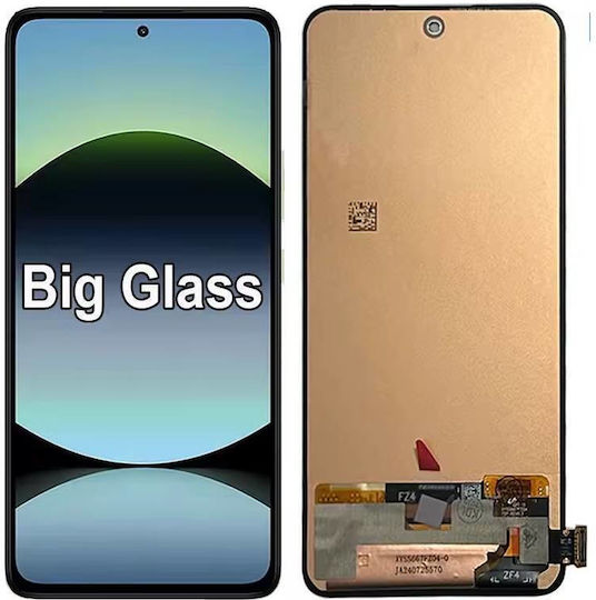 Οθόνη OLED Version με Μηχανισμό Αφής για Xiaomi Redmi Note 14 4G (Μαύρο)