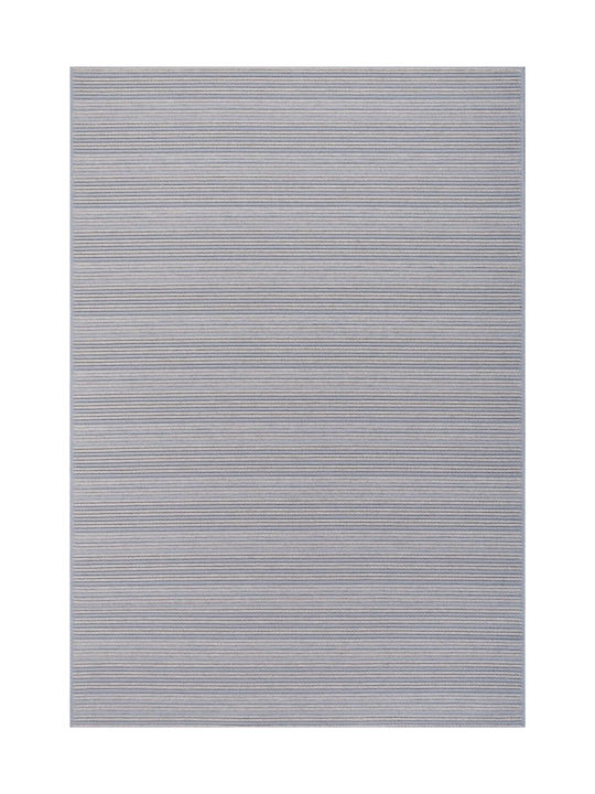 Ragolle Highline Teppich Rechteckig Synthetisch,Polyester/Cotton/Leather Hellblau