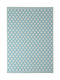 Royal Carpet Flox 722 Χαλί Διάδρομος Καλοκαιρινό Ψάθινο Light Blue 67x240cm