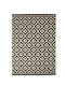 Royal Carpet Flox 721K Χαλί Ορθογώνιο Καλοκαιρινό Ψάθινο Black 160x230cm