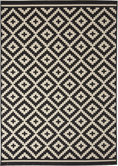 Royal Carpet Flox 721K Καλοκαιρινό Ψάθινο 200x285cm Black