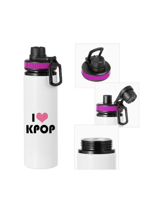 Koupakoupa I Love Kpop Παγούρι Αλουμινίου 850ml