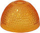 Glass Portable Replacement E14 Honey 15.5x9cm Sinialo 2900489