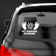 Baby Sunshine Bob 006 White Sticker