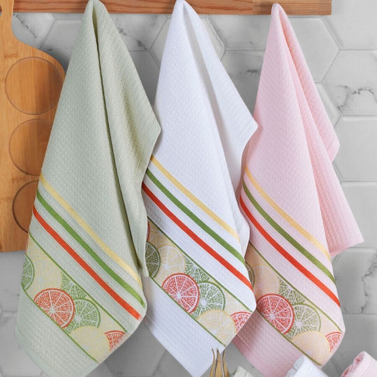 Şaheser Prosop din 100% Bumbac în Culoarea Portocaliu 40x60cm 6buc