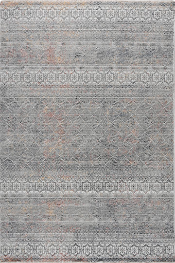 Balsan Mystic Kilvana Килим Правоъгълена с крошки Крем сиво