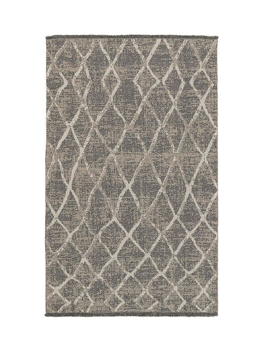 Newplan Kasbah 3362/602 Teppich Rechteckig Synthetisch,Polyester/Cotton/Leather Grey (#3362/602)