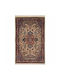 Viokarpet Isfahan Handmade Rug Rectangular with Fringes Red