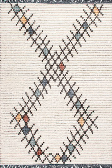 Balsan Soho Χαλί Ορθογώνιο με Κρόσια Cream / W.Green 200x280cm