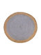 Newplan BR-2941 Handgefertigt Teppich Rund Sommer aus Jute Delhi