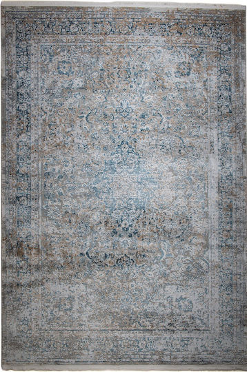 Klonaras Pearl 8447 Χαλί Διάδρομος Grey / Blue 80x210cm