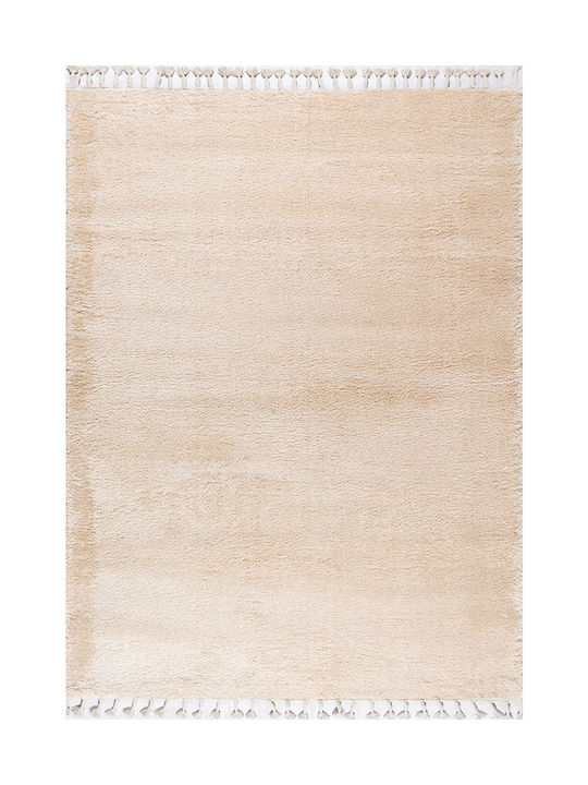 Balsan Soft Χαλί Ορθογώνιο Shaggy με Κρόσια Beige 200x280cm