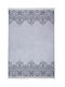 Palamaiki DC006 Χαλί Ορθογώνιο με Κρόσια Γκρι 160x230cm