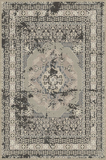 Klonaras Velvet 4437 Килим Правоъгълена Anthracite / Beige
