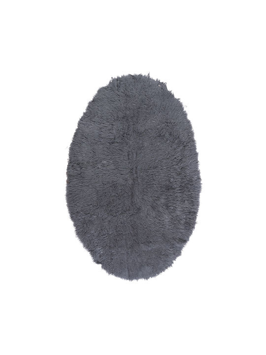 Βιοκαρπέτ Flokati Flokati Shaggy Μάλλινο 120x180cm 59 Grey