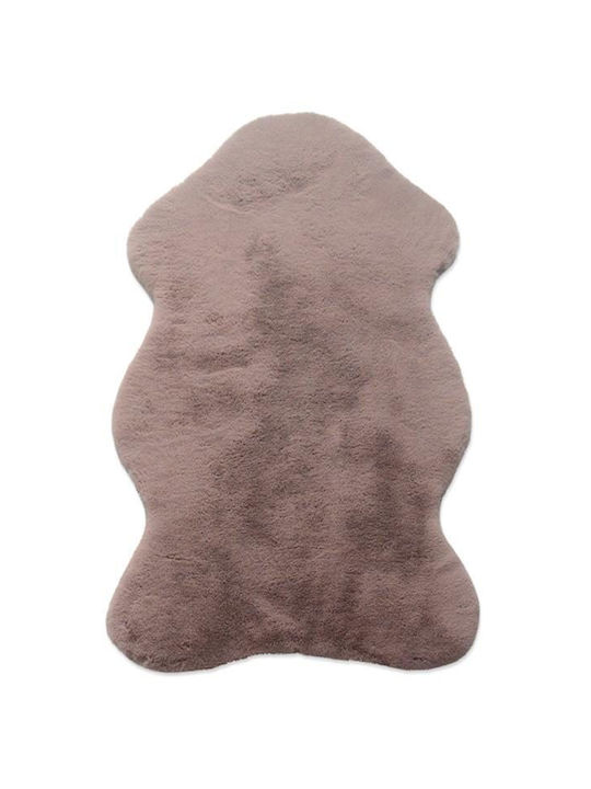 Newplan Softy TD32 Anti-slip Rug Rectangular Furry Dark Pink