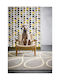 Orla Kiely Giant Linear Stem Χειροποίητο Χαλί Ορθογώνιο Μάλλινο 059404 Grey 160x230cm