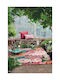 Brink & Campman Rose & Peony Cerise Χειροποίητο Χαλί Ορθογώνιο Μάλλινο Ροζ 200x280cm
