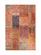 Klonaras AL-16 Teppich Rechteckig Synthetisch,Polyester/Cotton/Leather Mehrfarbig